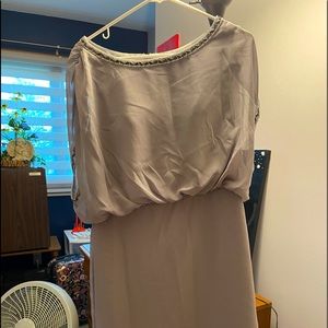 Silver wedding or mother of bride dress, brand new, size 8